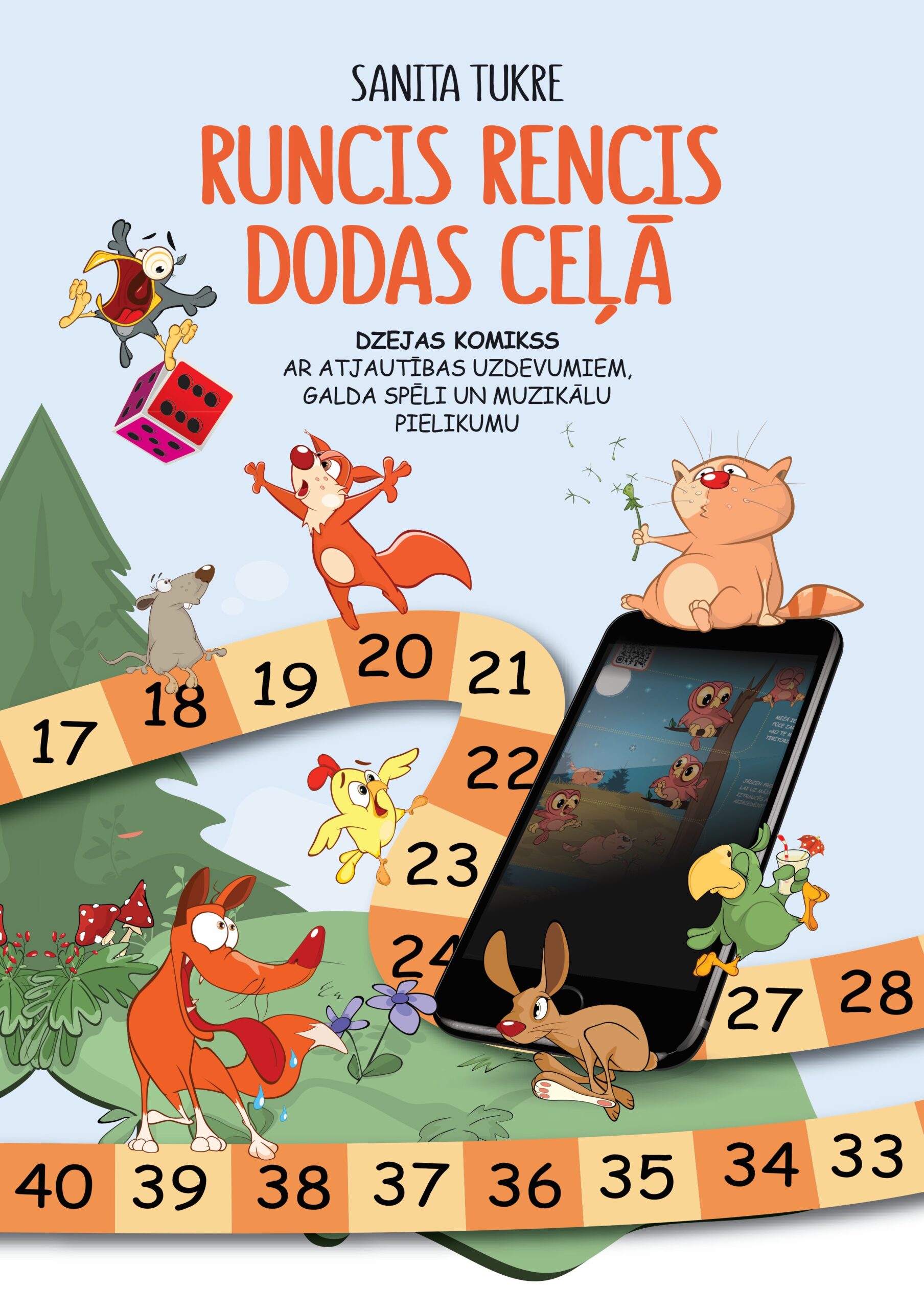 Grāmata "Runcis Rencis dodas ceļā"